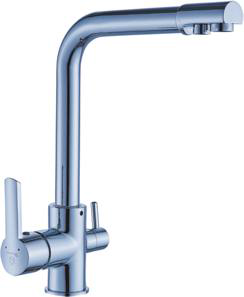 D107-44 — смеситель DIADONNA для кухни D-35mm, с выходом для питьевой воды хром, латунь.