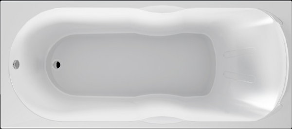 Ванна акриловая ARIES на каркасе 170х70 с подголовником (Метакам)
