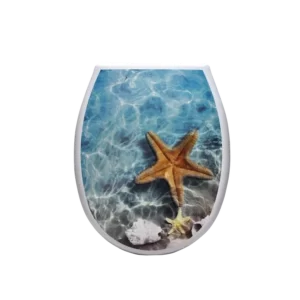 Сиденье для унитаза ОКЕАН LUX морская звезда (Еврокомфорт)