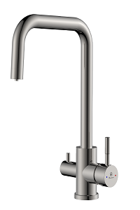 D49-19042S — смеситель DIADONNA для кухни с возможностью подкючения питьевой воды, нерж.,